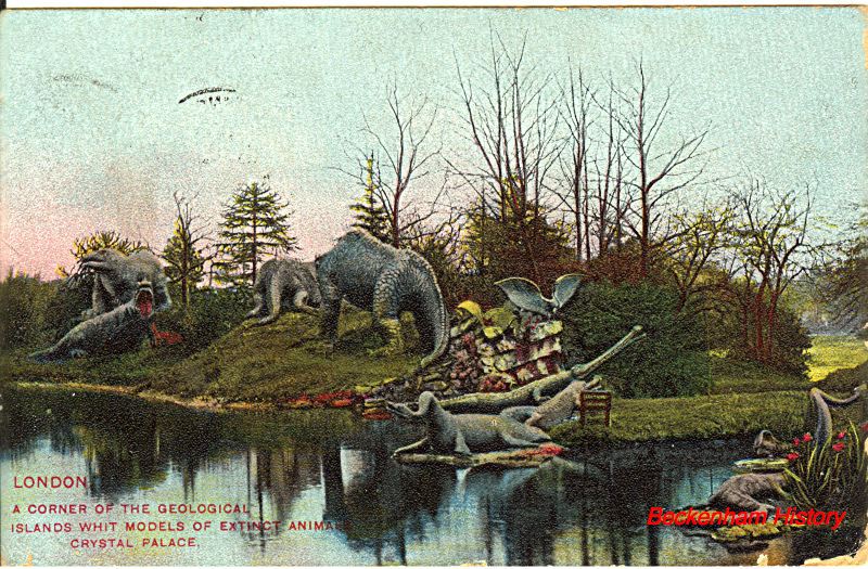 06, The dinosaurs in the park, 1906.jpg